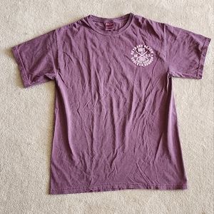 Bethany Beach Hut DE surf Shop purple tee Size L